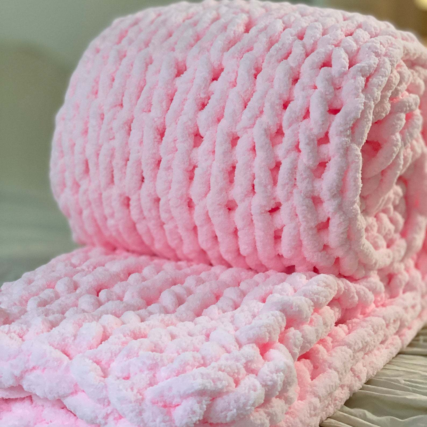 Luxury Weighted Knitted Blanket